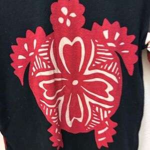 Custo Barcelona Black and Red Short Sleeve Tee